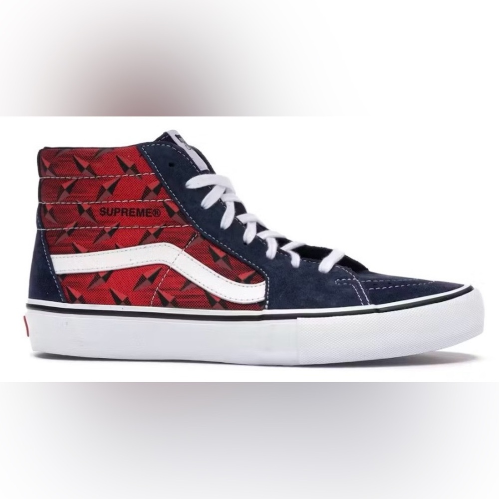 Supreme x Vans Sk8-Hi Diamond Plate